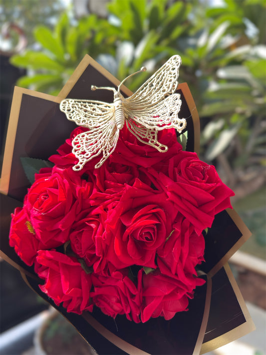Everlasting Red Rose Premium Bouquet - The Rose That Never Dies