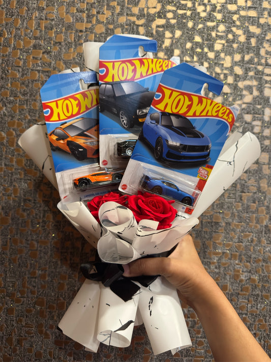 Premium Hot Wheels Bouquet - The Rich Segment
