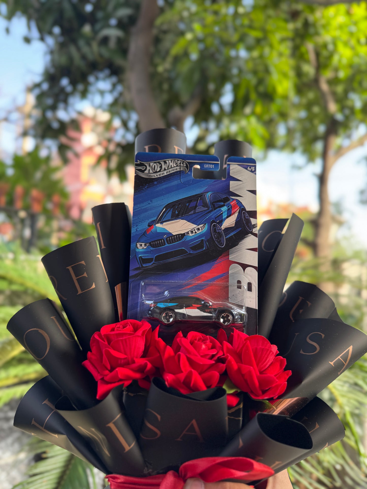 BMW M4 Hot Wheels Bouquet – Where Fierce Power Meets Timeless Class