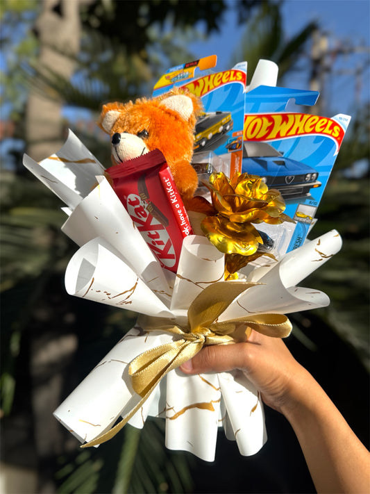 Hot Wheel Bouquet - kitkat edition