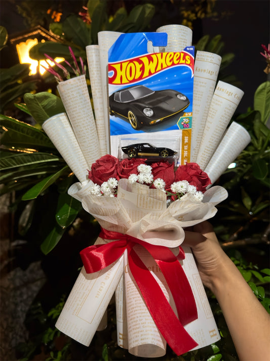 Hot Wheels Bouquet – Midnight Monarch: The Lamborghini Edition