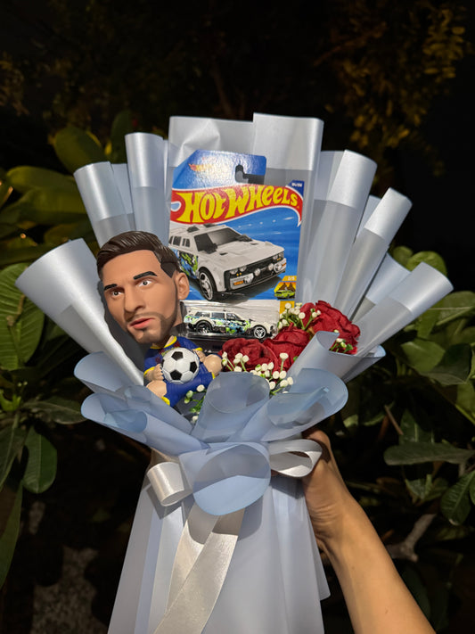 Messi Speed Bloom Hot Wheels Bouquet