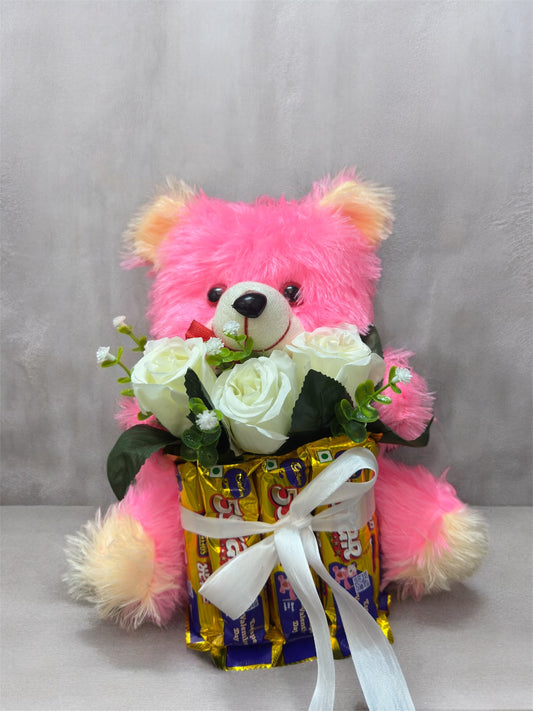 Cute Mini Teddy Five Star Bouquet