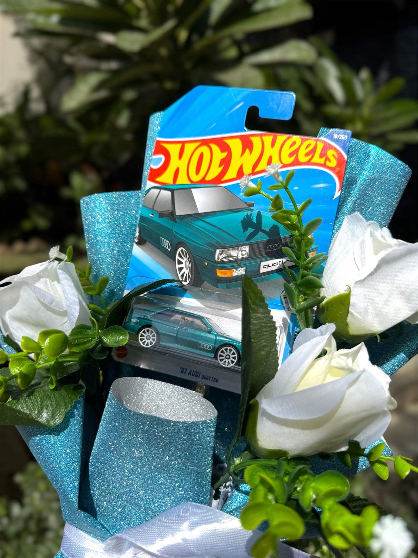 Hot Wheels 87 Audi Quattro Premium Edition Bouquet - A Masterpiece of Luxury & Performance
