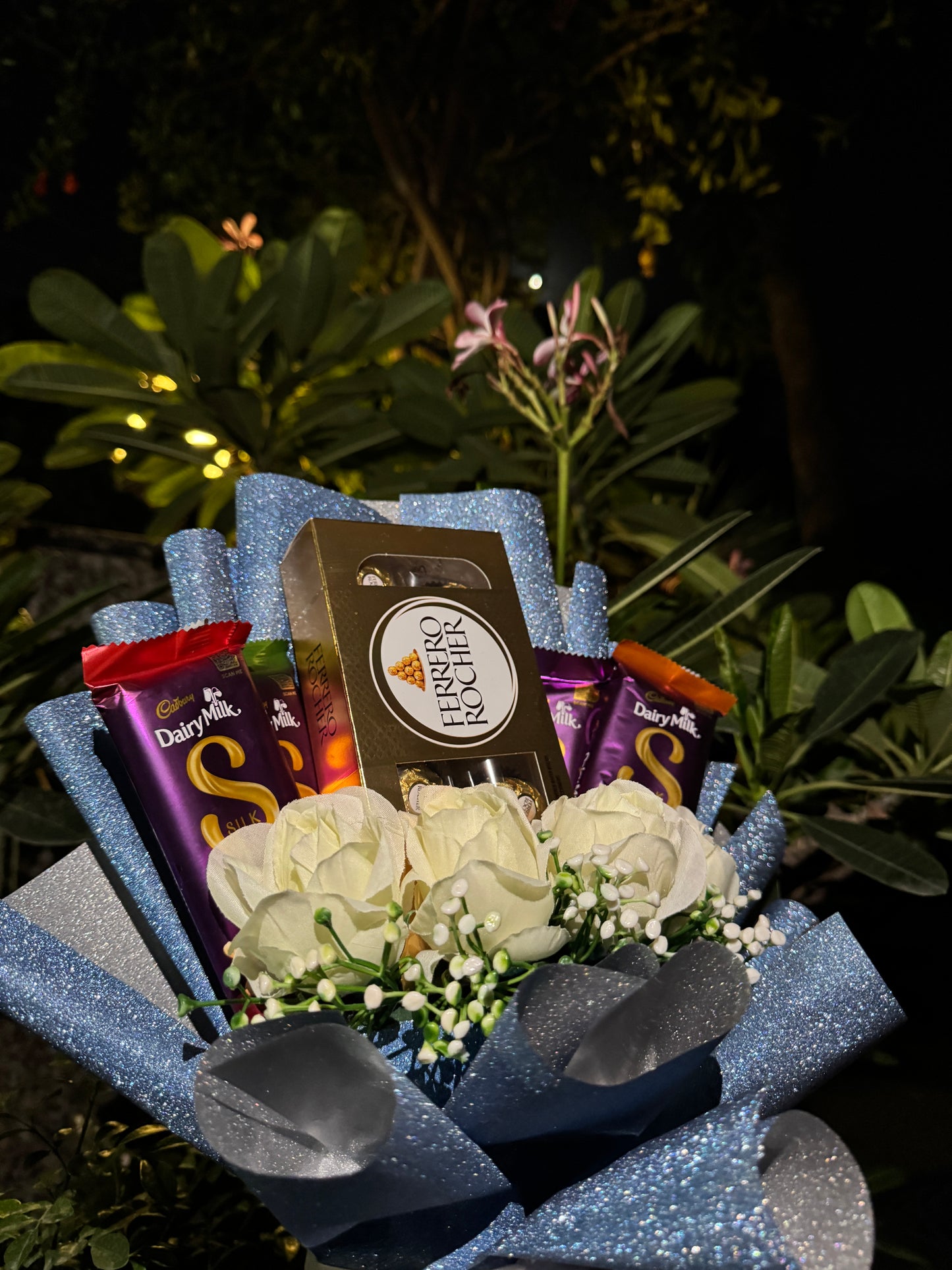 Chocolate Bouquet - For Ferrero Rocher and Dairy Milk Silk Lovers