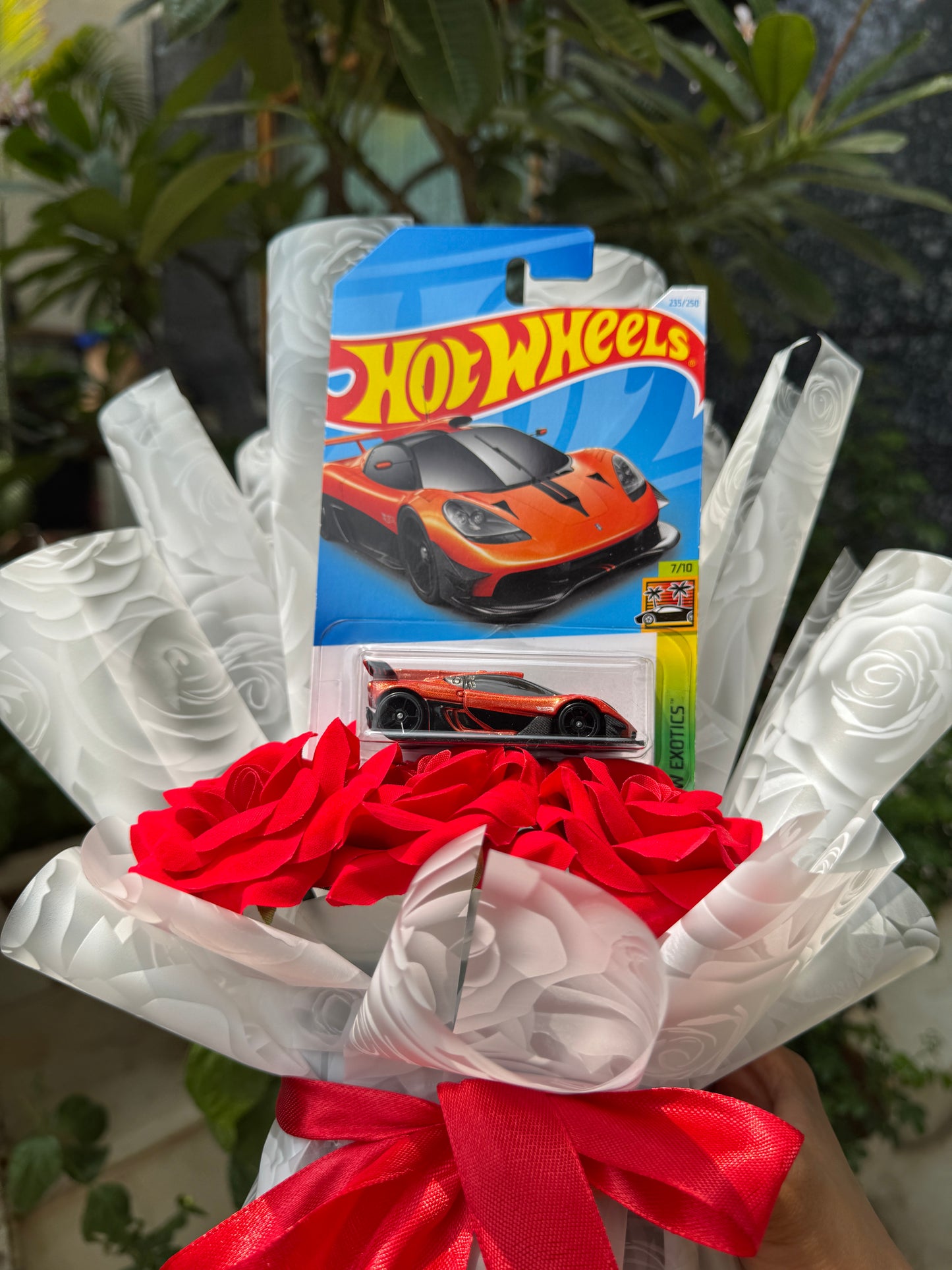 The Hot Wheel Bouquet- Gordon Murray Automotive Car Bouquet