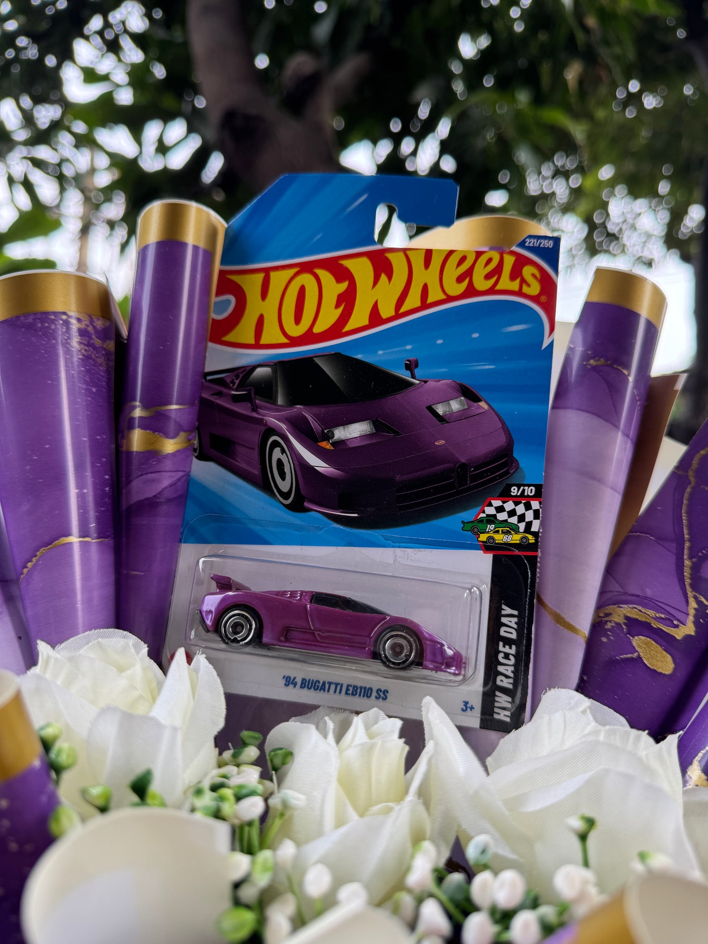 94 Bugatti EB110 SS Edition Hot Wheels Bouquet – The Billionaire’s Toy