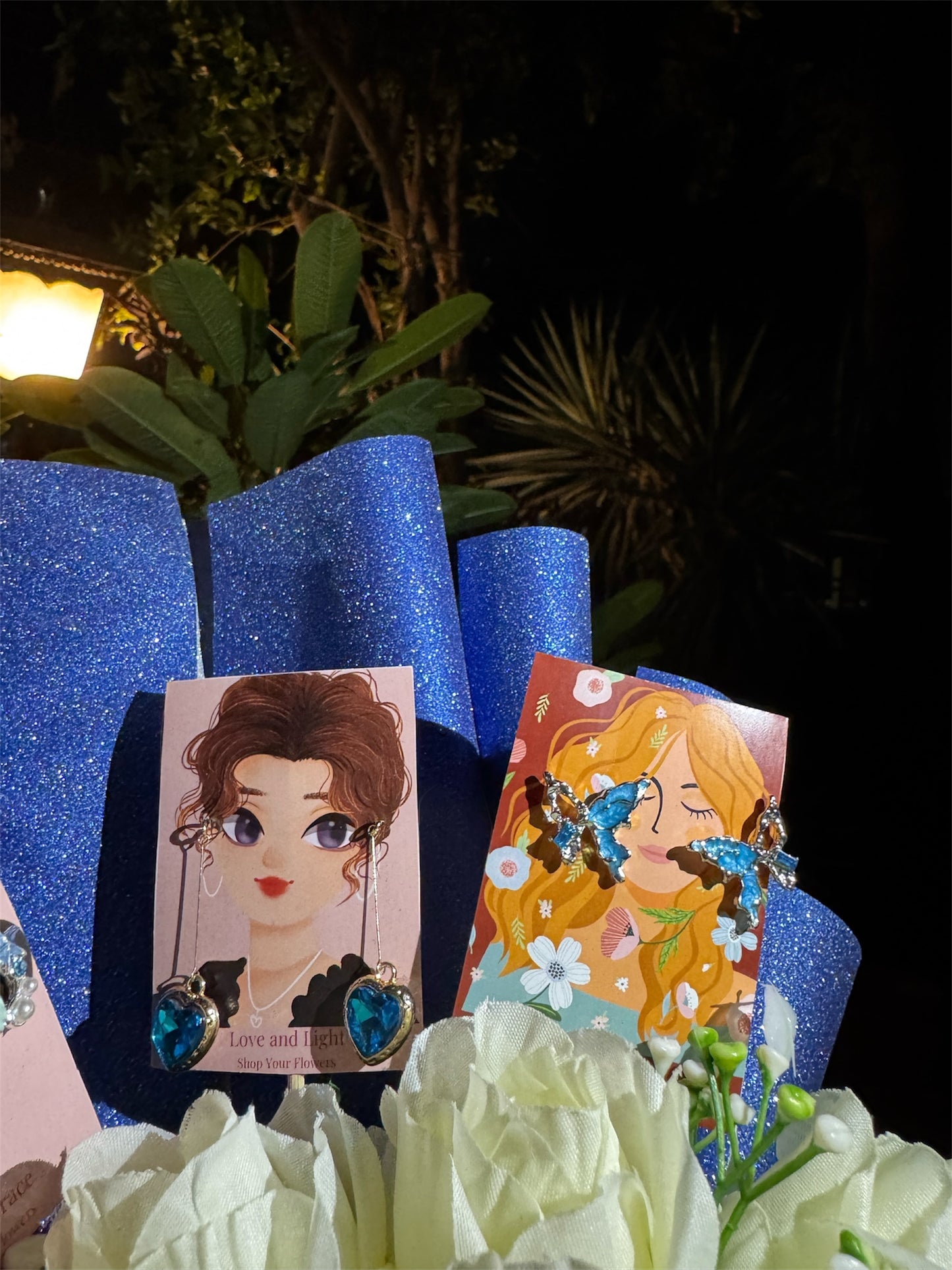 Sapphire Elegance – A Majestic Jewelry Bouquet