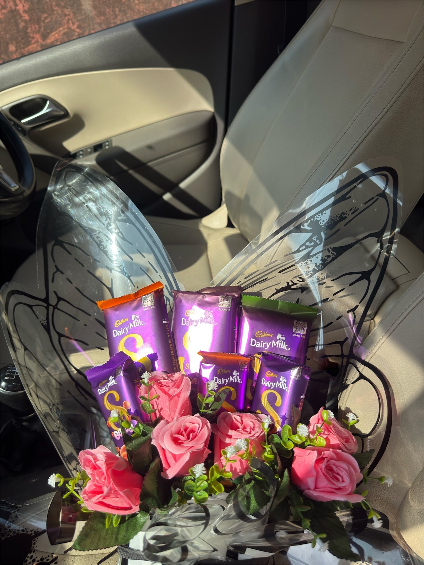 Butterfly Bliss Bouquet - A Dairy Milk Silk Edition
