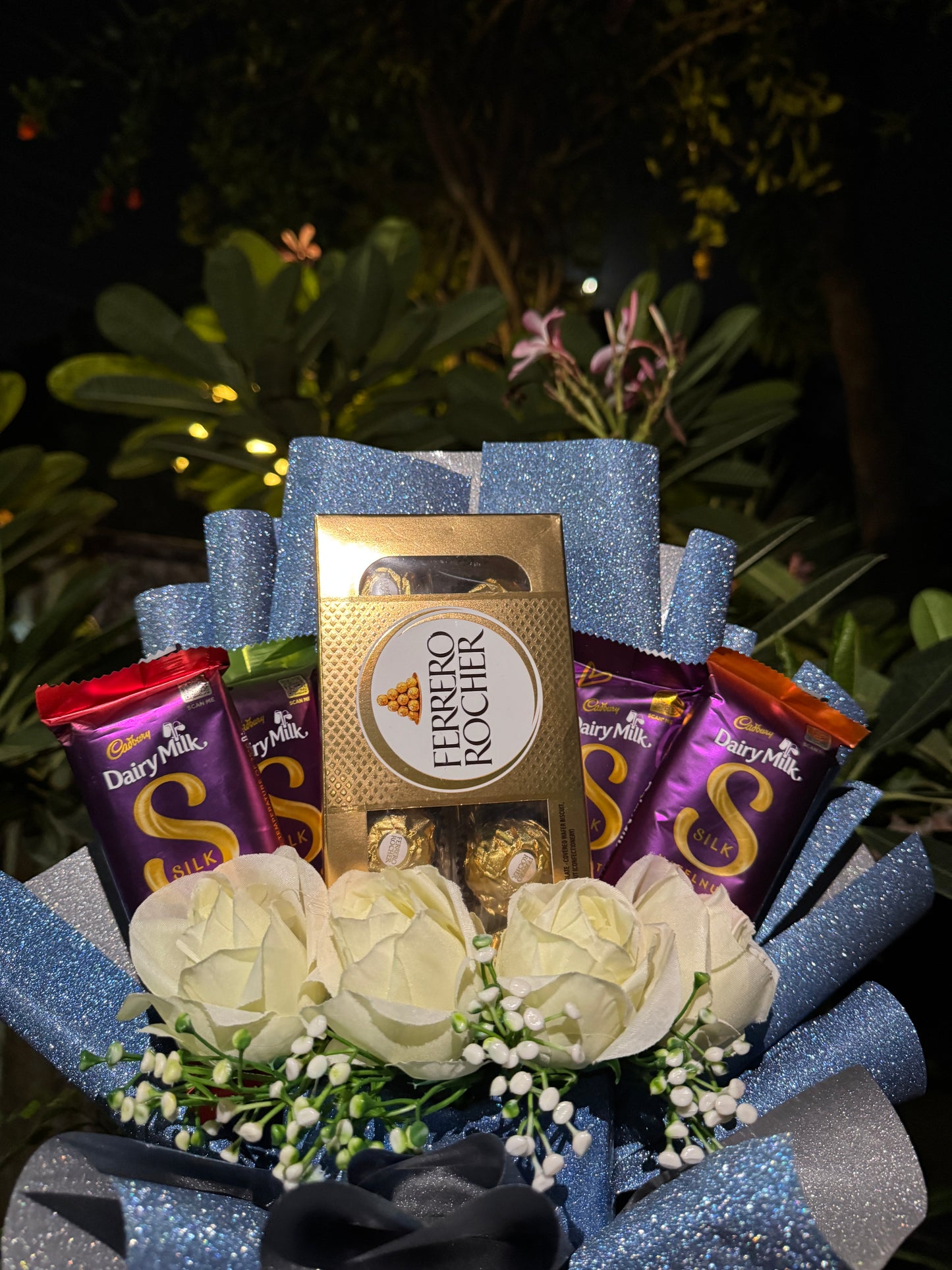 Chocolate Bouquet - For Ferrero Rocher and Dairy Milk Silk Lovers