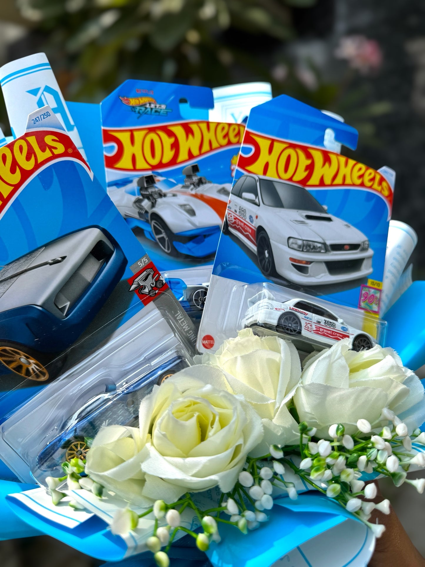 The Hot Wheels- Turbo Blue Bliss