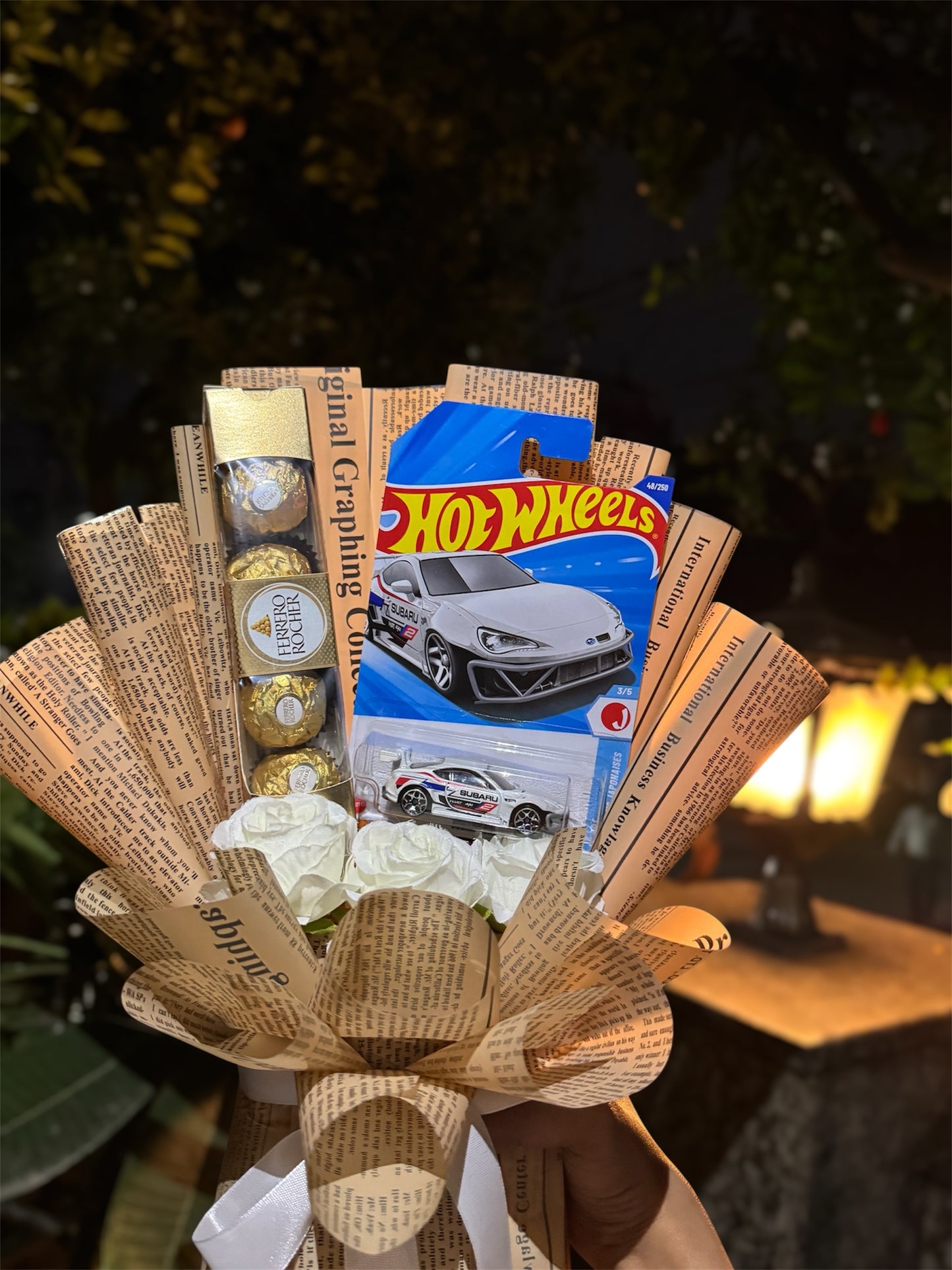 The Vintage Luxe – Hot Wheels & Ferrero Rocher Bouquet