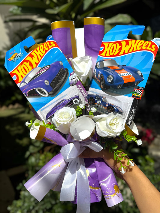 Hot Wheels Car Bouquet - Double Edition