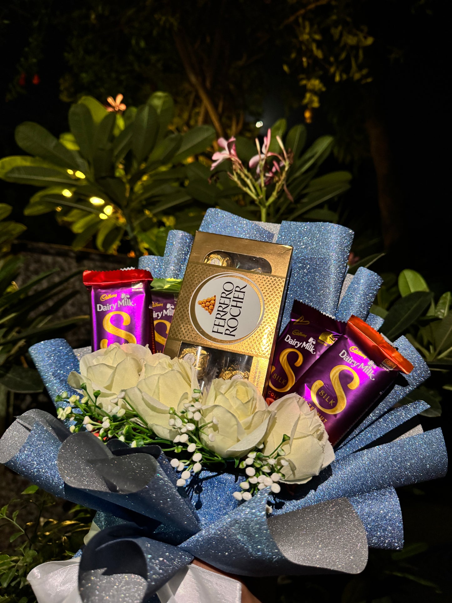 Chocolate Bouquet - For Ferrero Rocher and Dairy Milk Silk Lovers