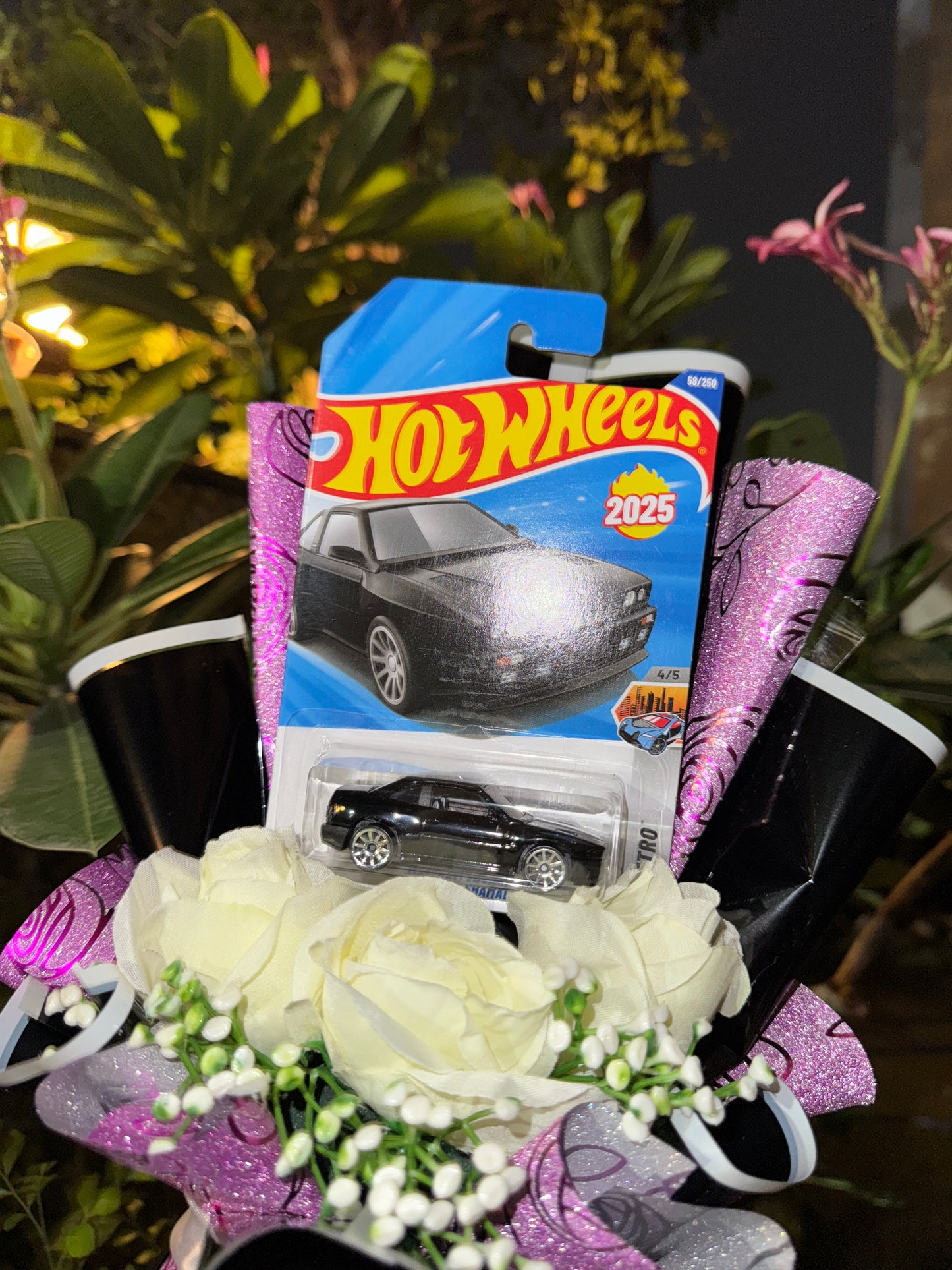 The Maserati Shamal Hot Wheels Bouquet – The Midnight Edition