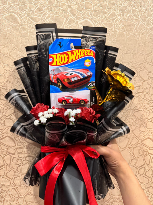 Hot Wheels Bouquet-Ferrari 365 GTB4 Heritage Bouquet