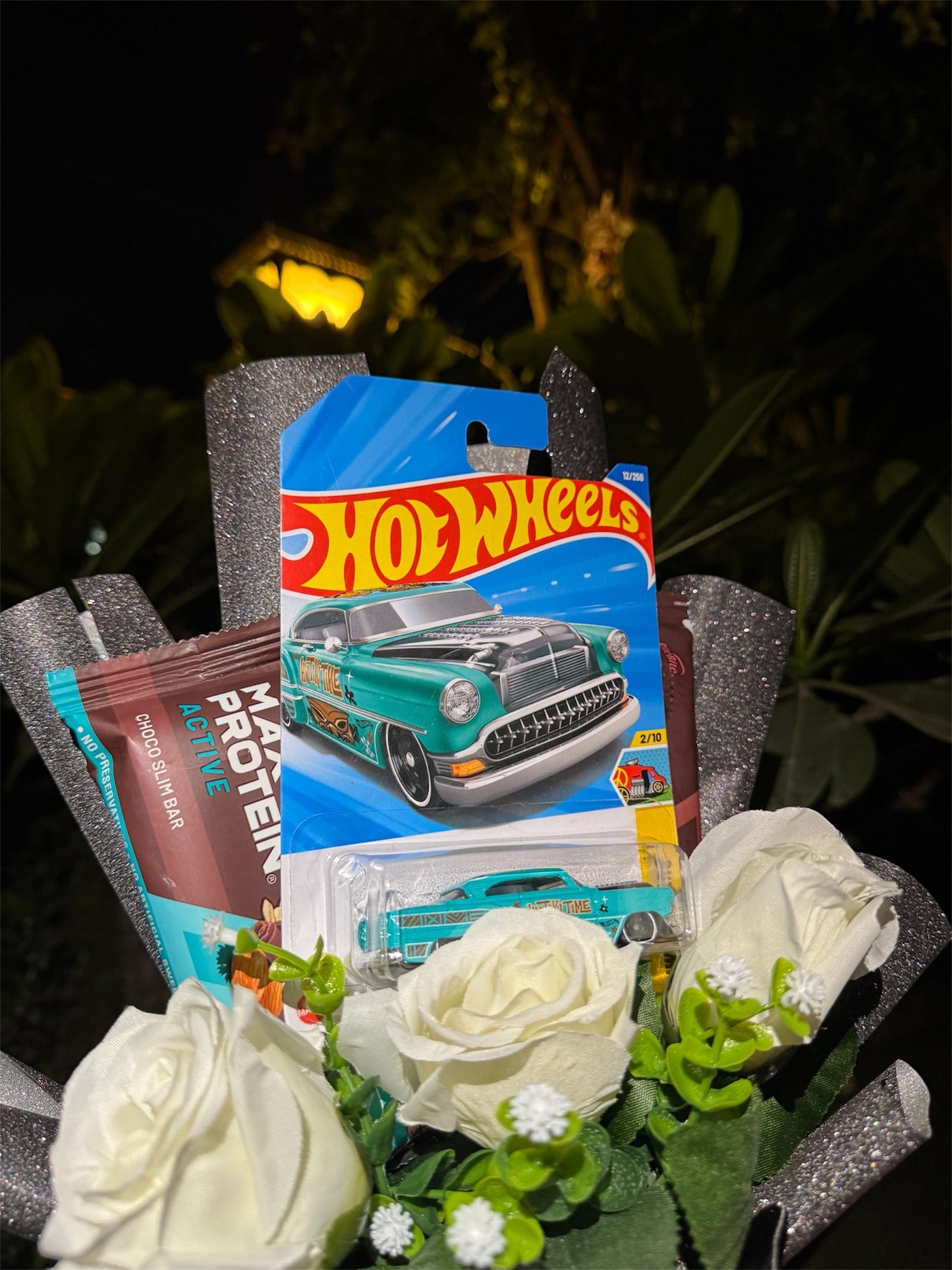 Hot Wheels Bouquet - Vintage and Protein Bar Collection
