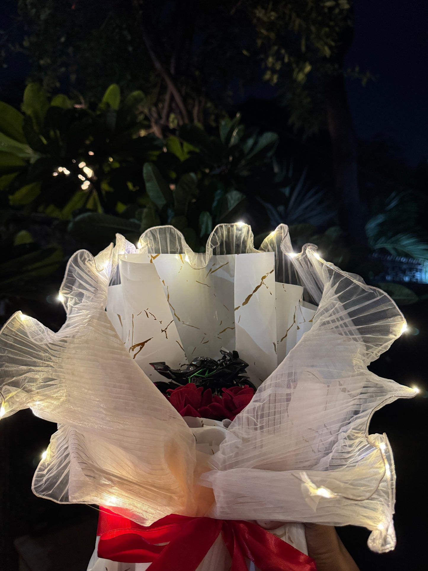 Kawasaki Bike Bouquet – A Premium Gift for Bike Lovers