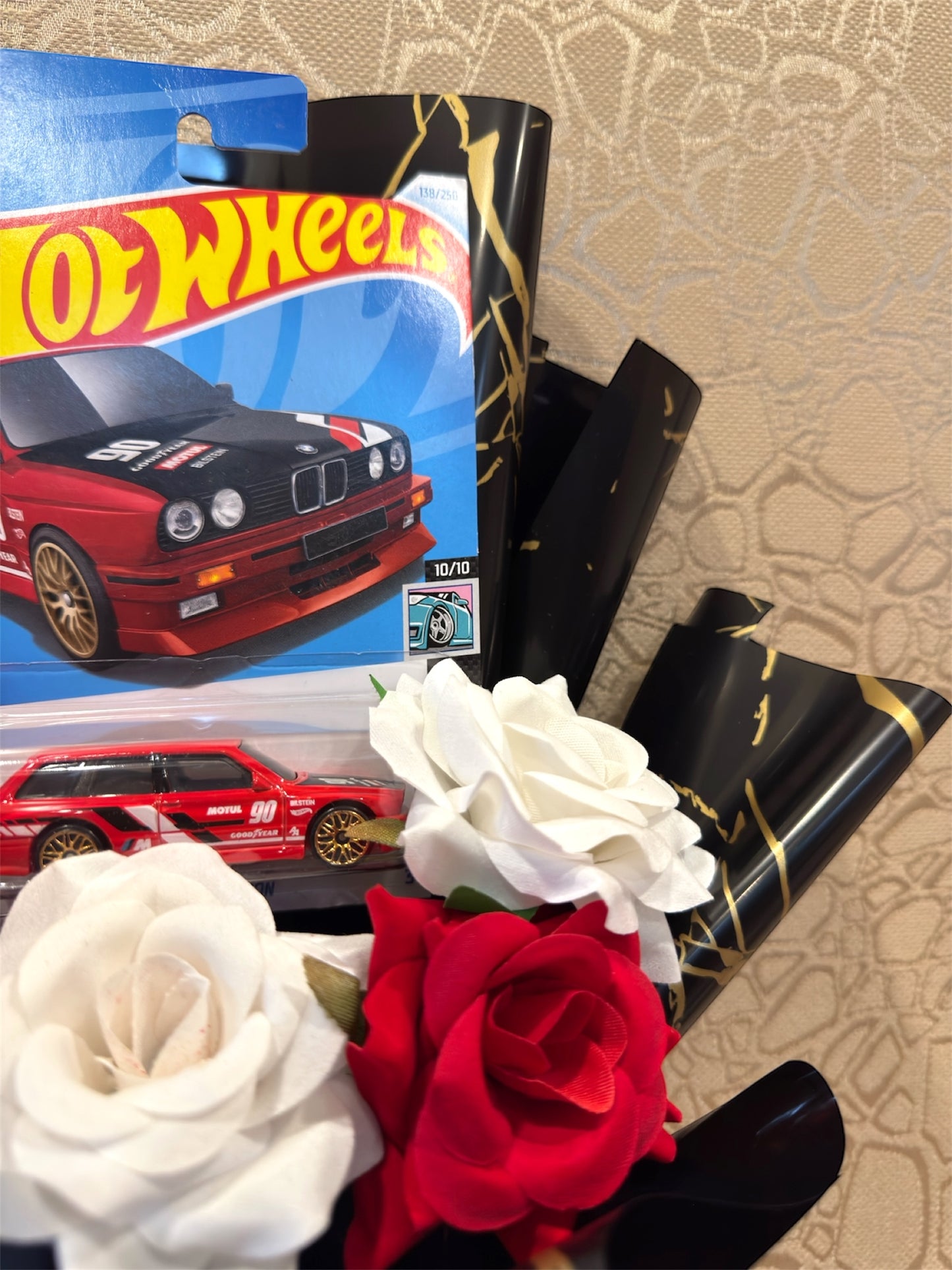 BMW Hot Wheels Bouquet- Spider Man Edition