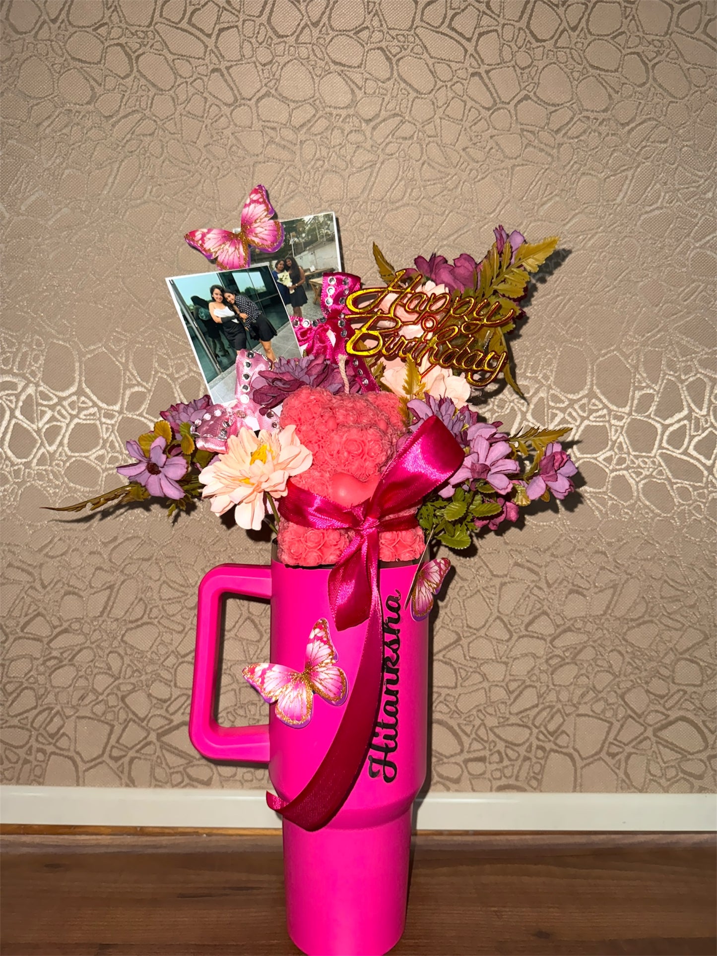 Butterfly Bliss Birthday Mug Bouquet