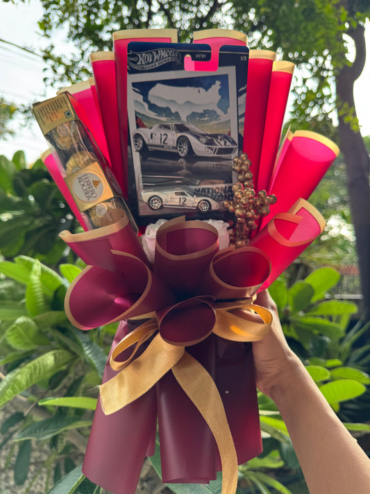 Hot Wheels Bouquet-Ford GT40 Golden Bloom