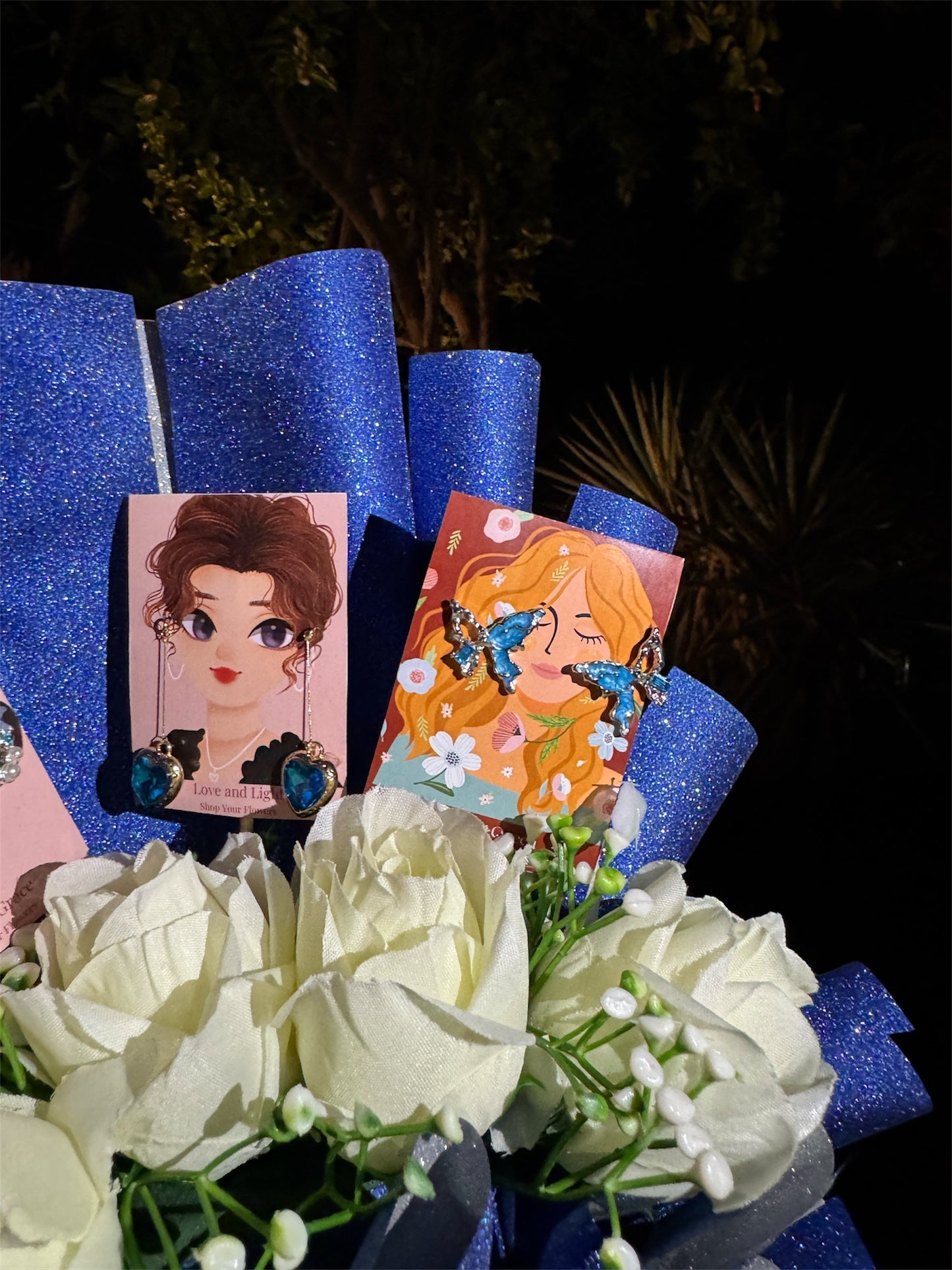 Sapphire Elegance – A Majestic Jewelry Bouquet