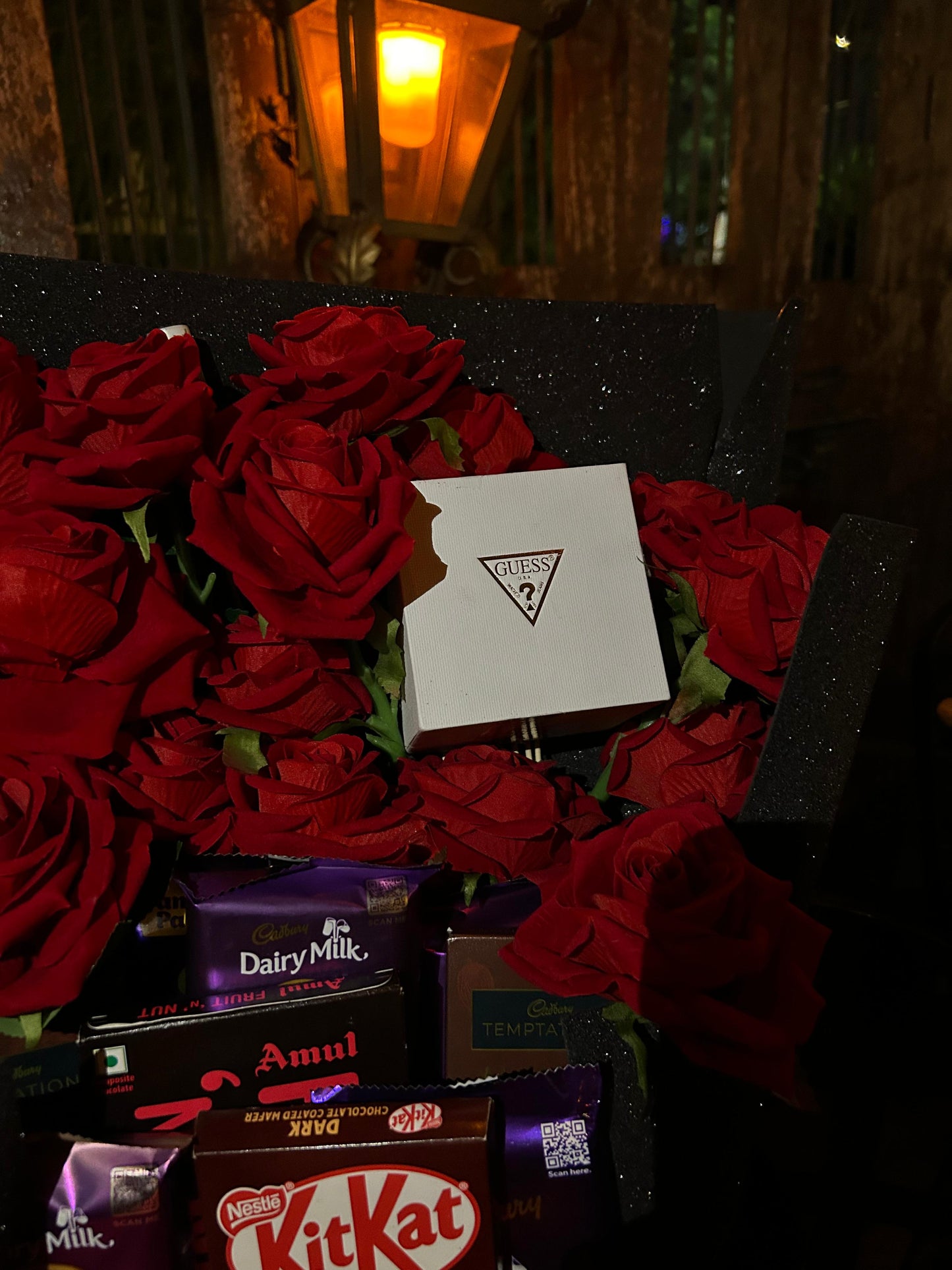 Luxury Gift Bouquet with Chocolates and Accessories