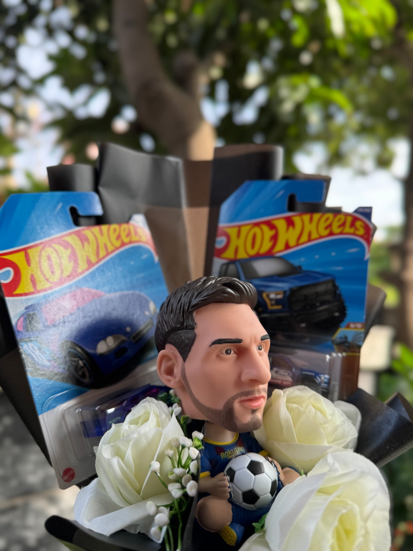 The Hot Wheels Bouquet - Messi Timeless Legend