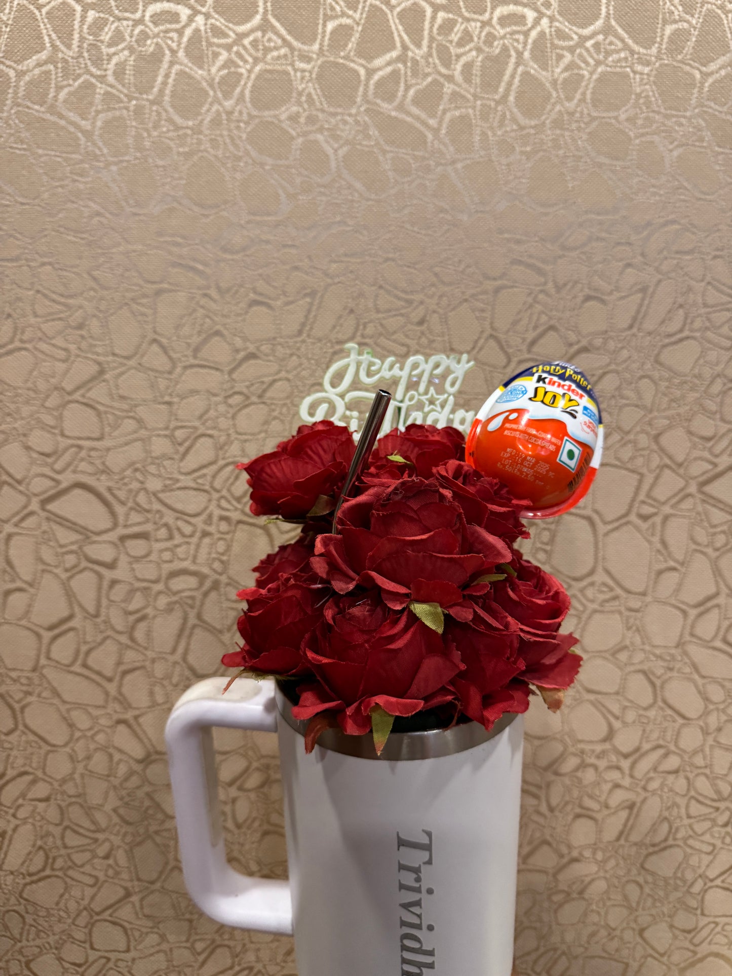 Floral Tumbler Bouquet - The Perfect Birthday Gift