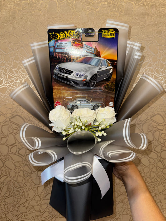 Mercedes-Benz CLK 63 AMG Hot Wheels Bouquet – Class, Speed & Elegance