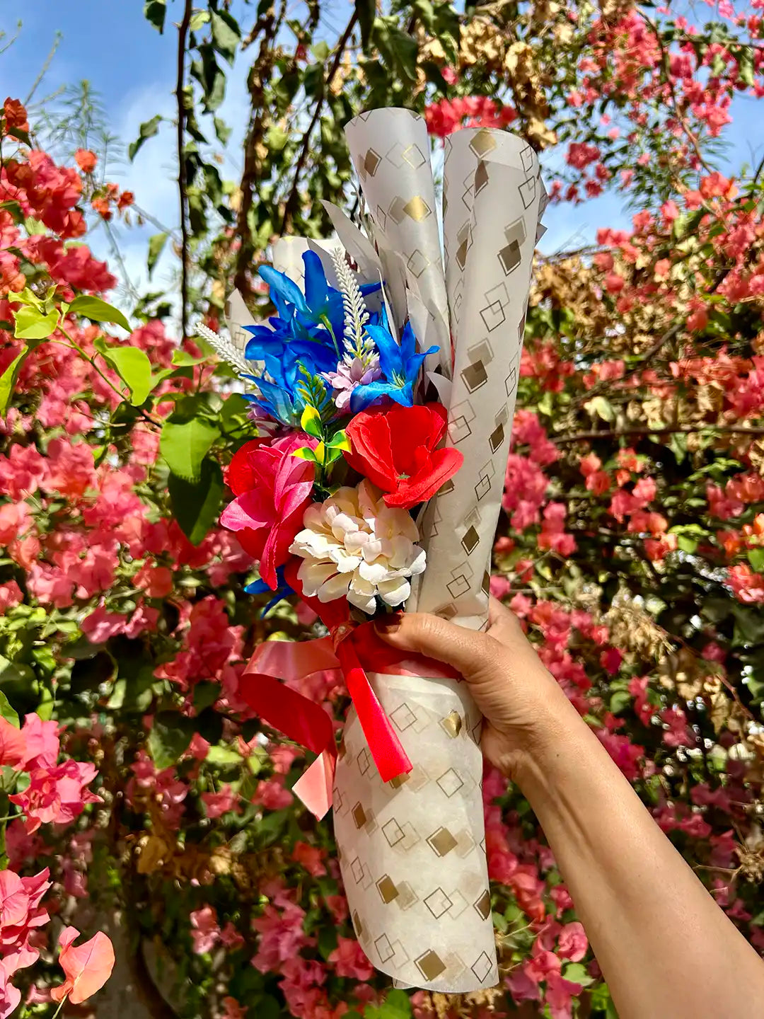 Classic Colourful Flower Bouquet