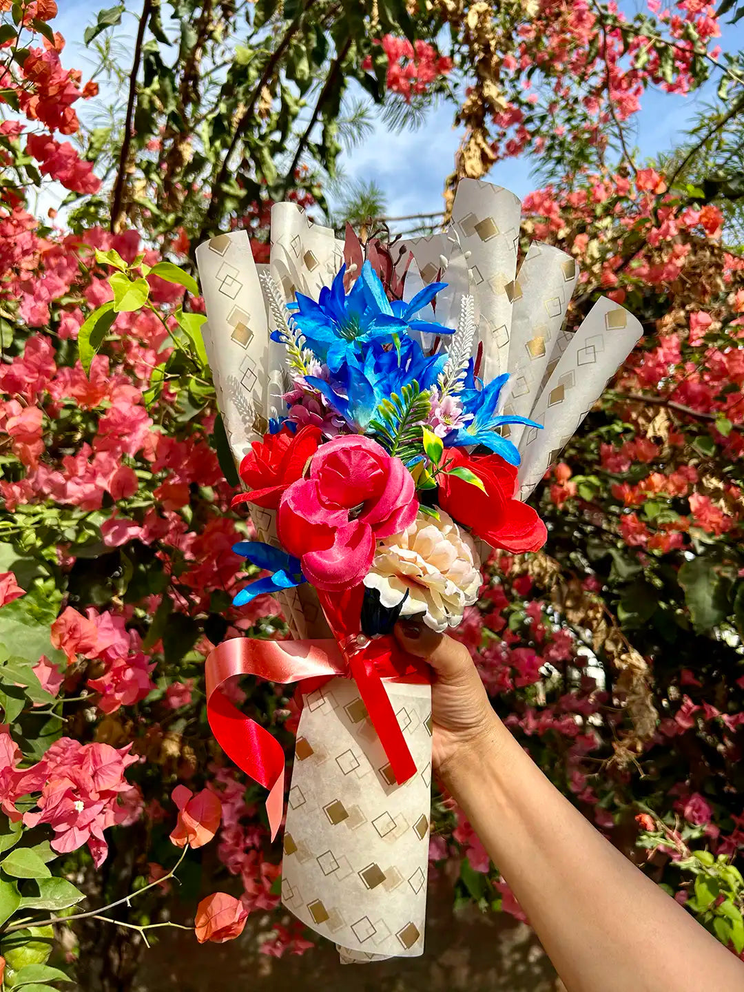 Classic Colourful Flower Bouquet