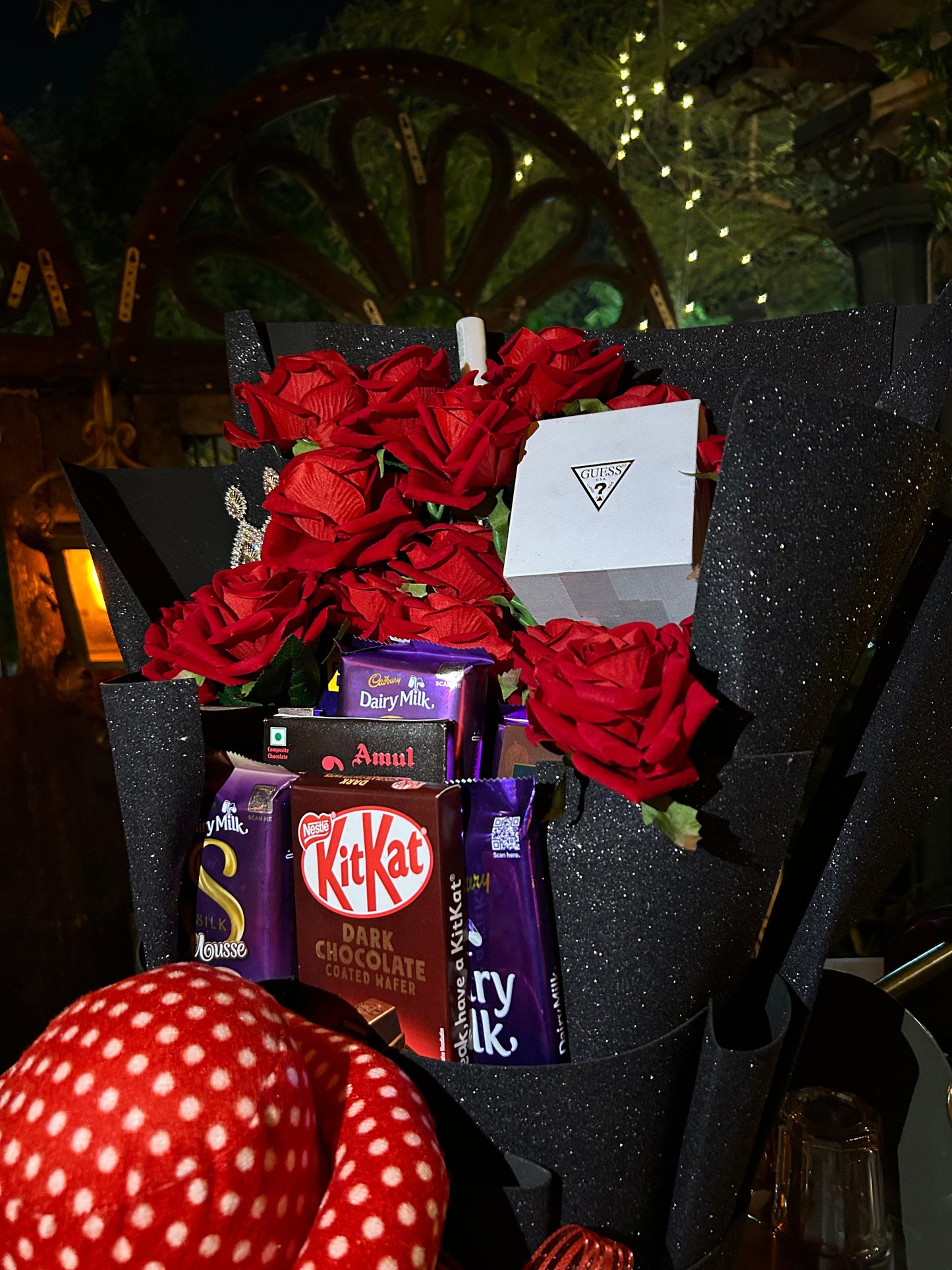 Luxury Gift Bouquet with Chocolates and Accessories