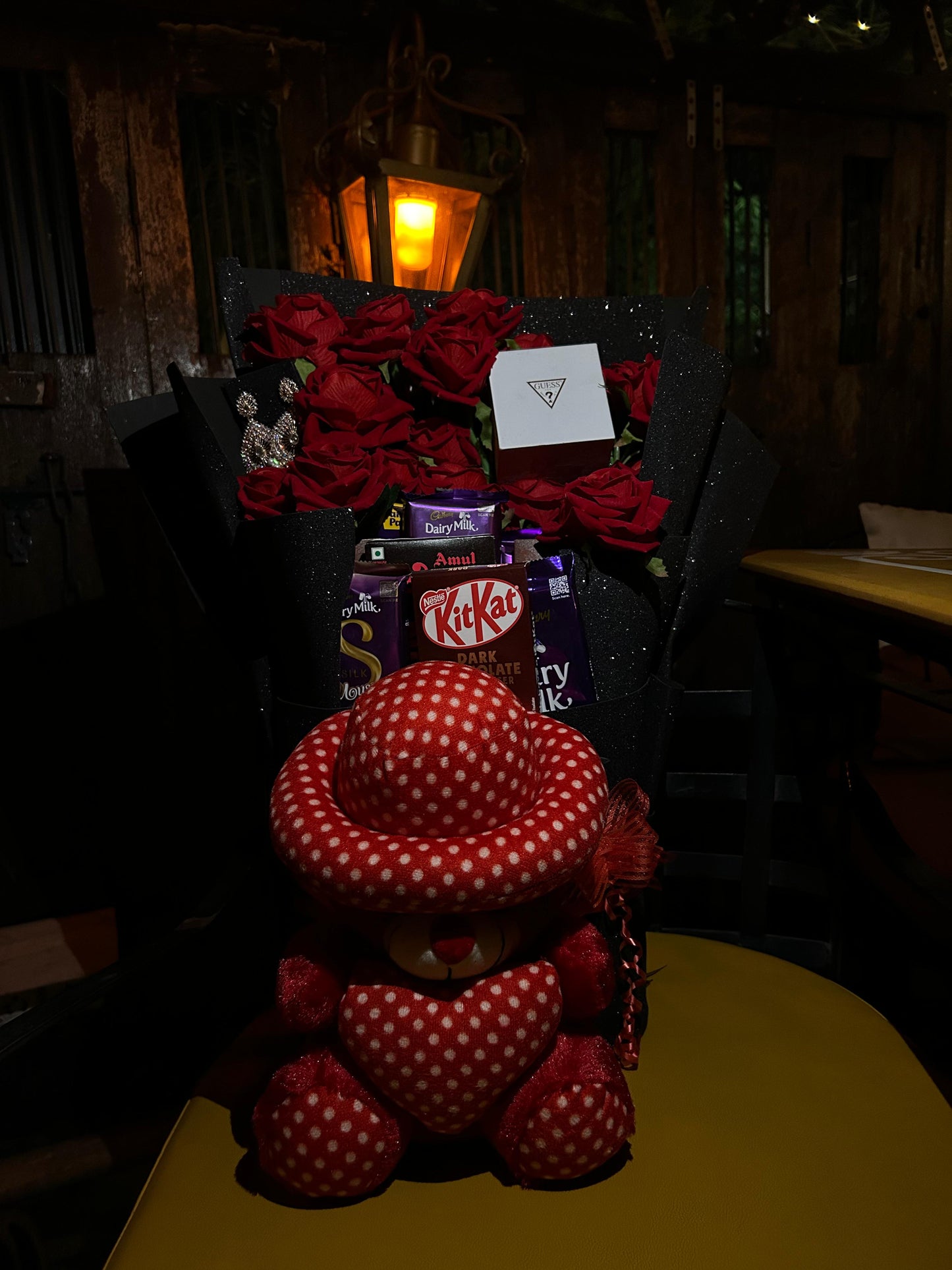 Luxury Gift Bouquet with Chocolates and Accessories