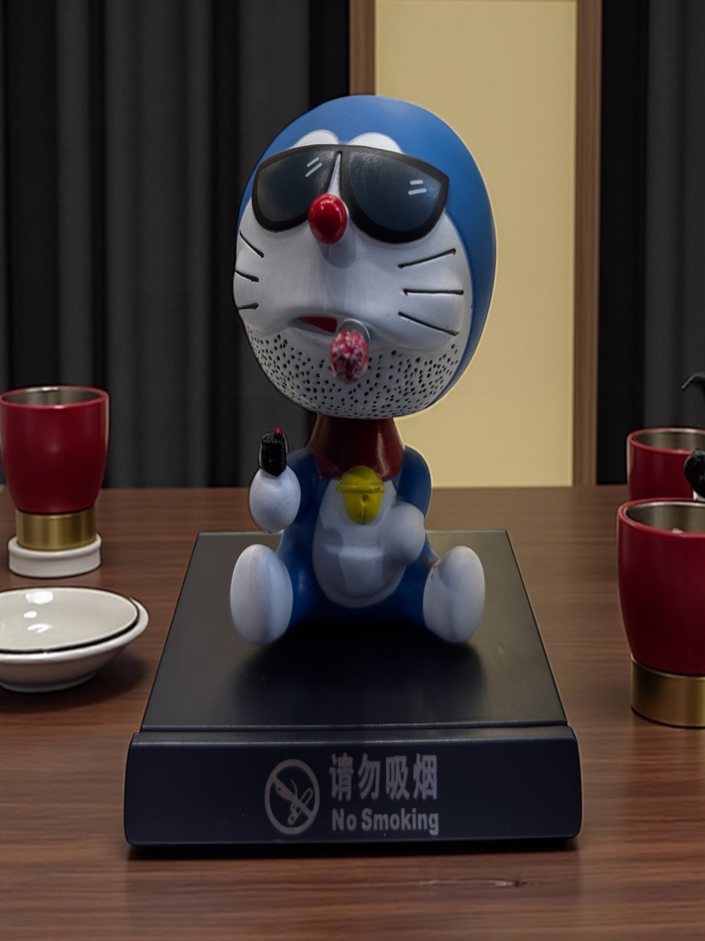 Doraemon No Smoking Bobble Head