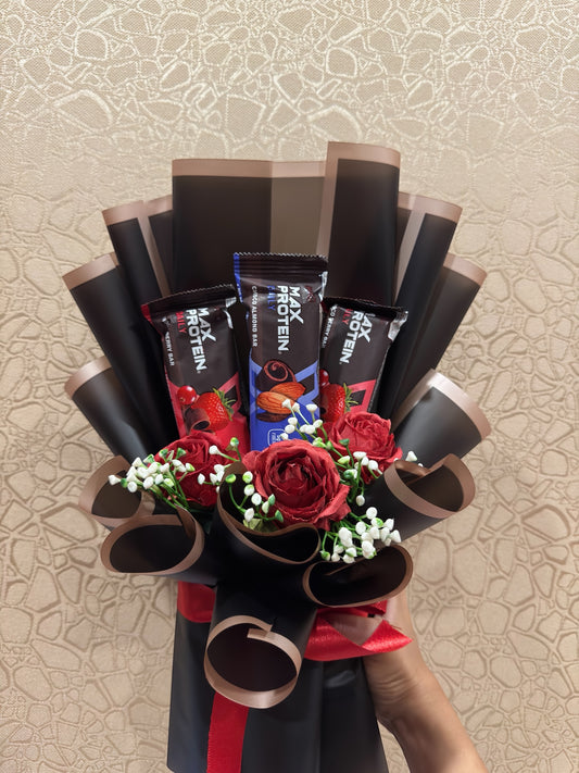 The Protein Bouquet - Max Protein chocolate bar