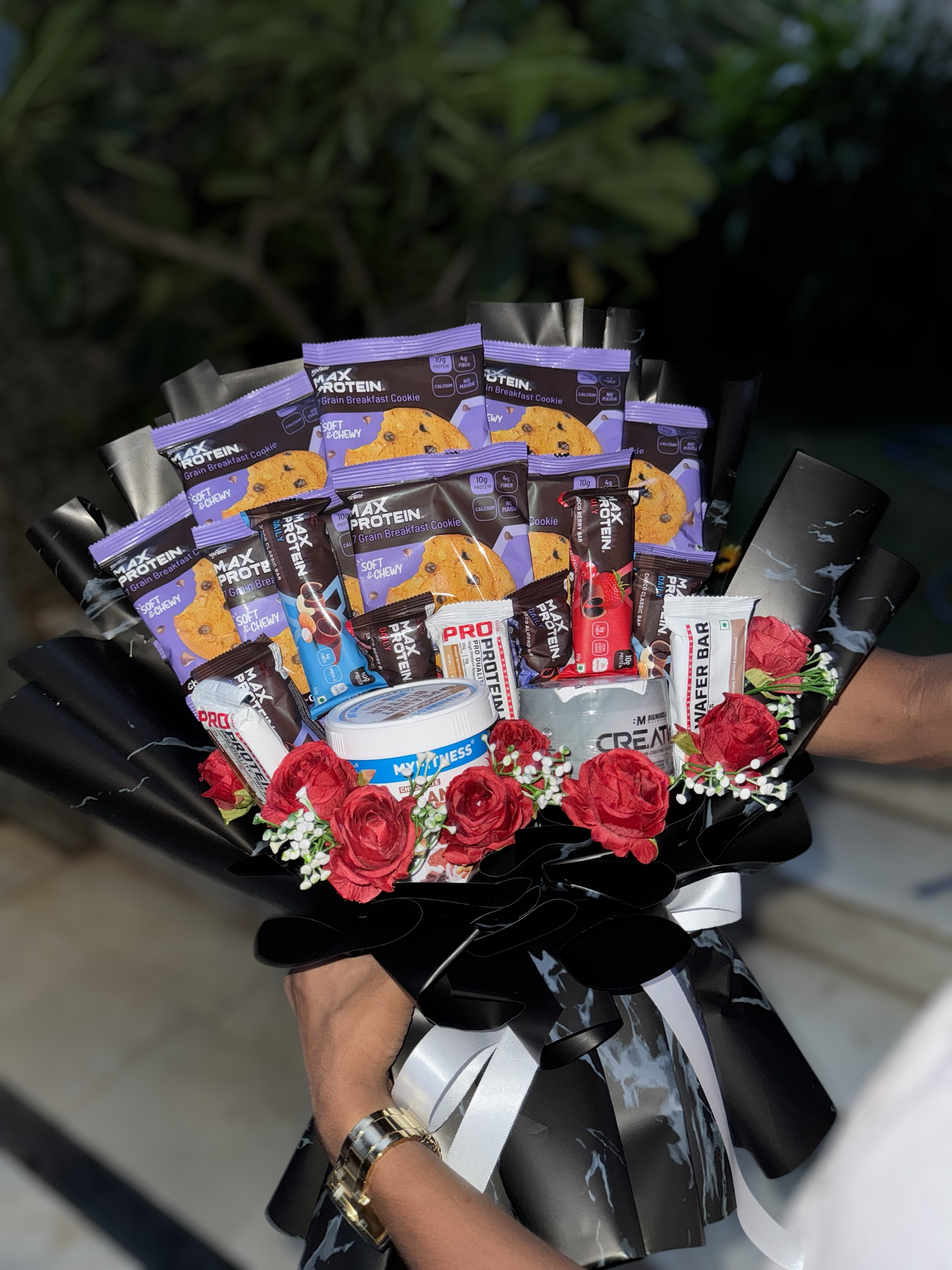 The Grind & Grow Bouquet: A Max Protein Reward for the Hustle
