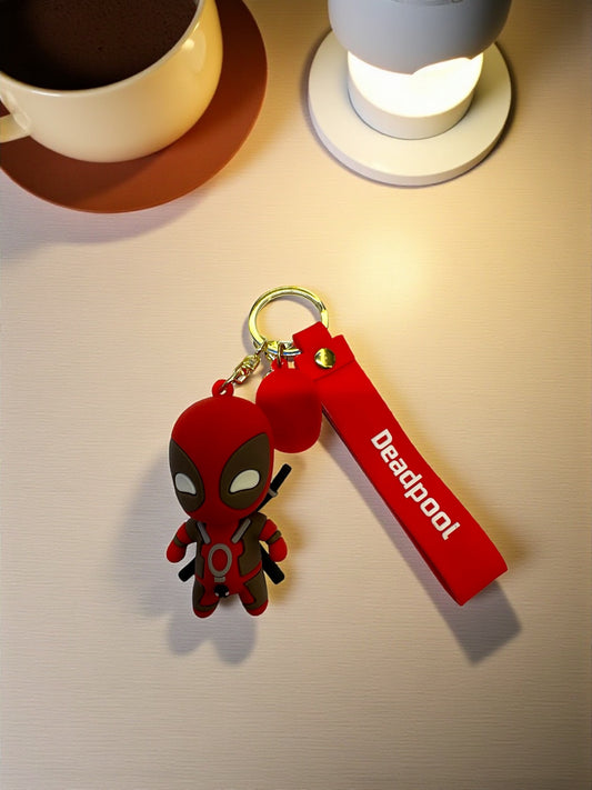 Carry Chaos Everywhere: Deadpool Keychain