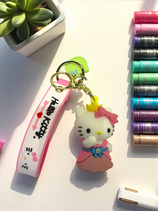 Fairytale Fun in Your Pocket: Hello Kitty Princess Keychain