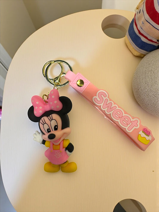 Mini Style, Maximum Charm: Minnie Mouse Keychain