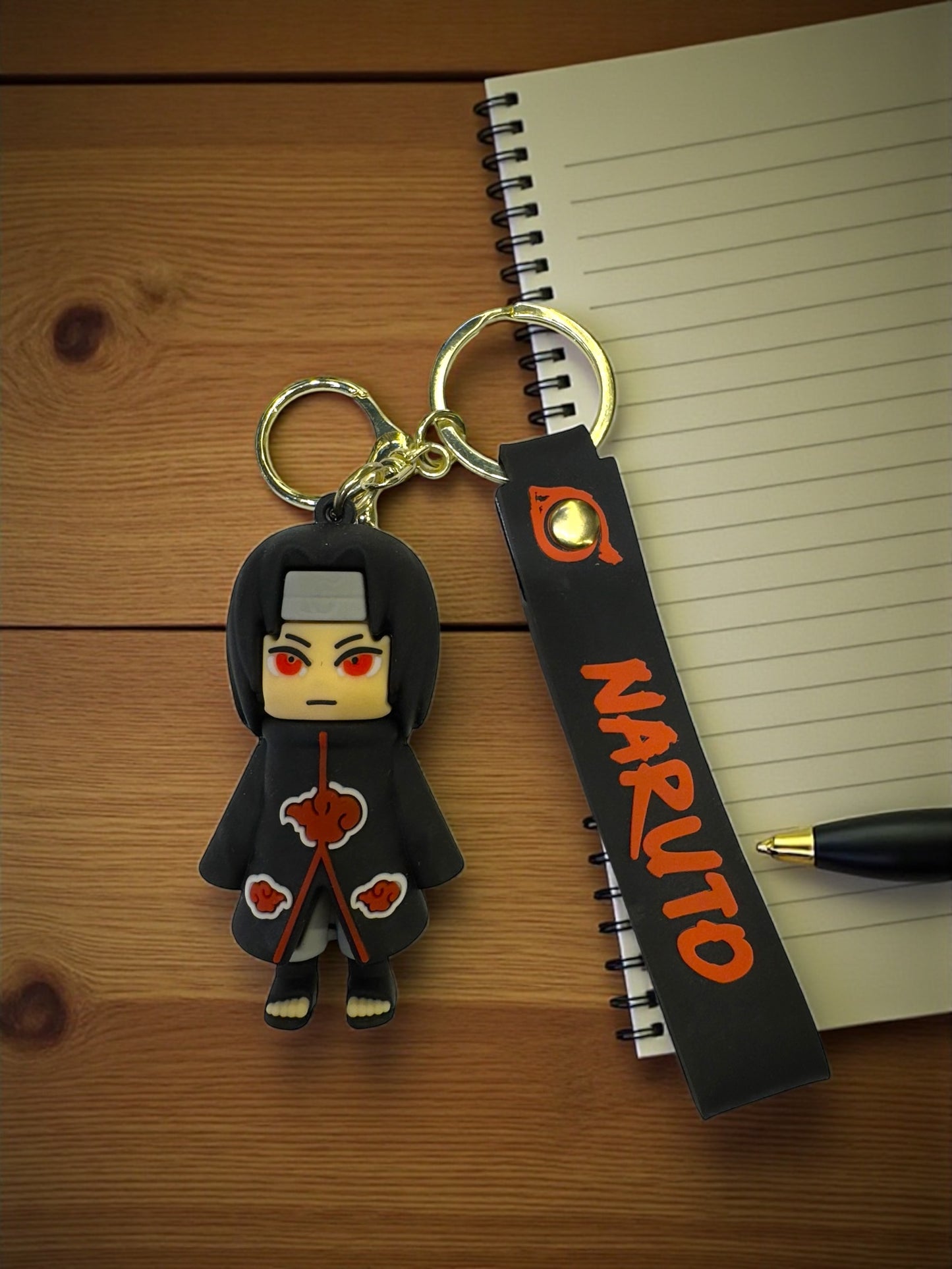Eyes of the Sharingan: Itachi Uchiha Keychain