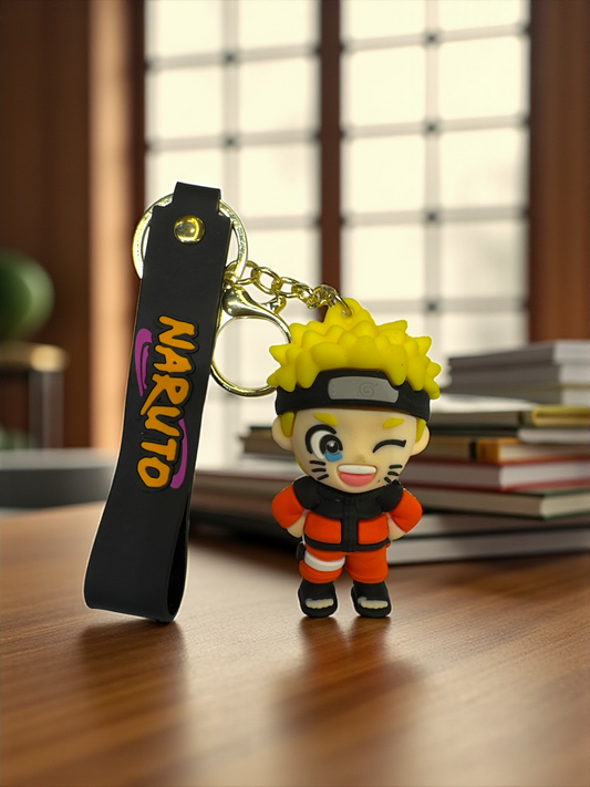 Mini Hokage on the Go: Naruto Uzumaki Keychain