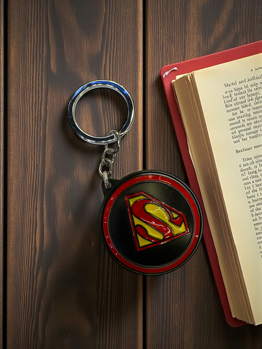 Pocket Power: Superman Emblem Keychain