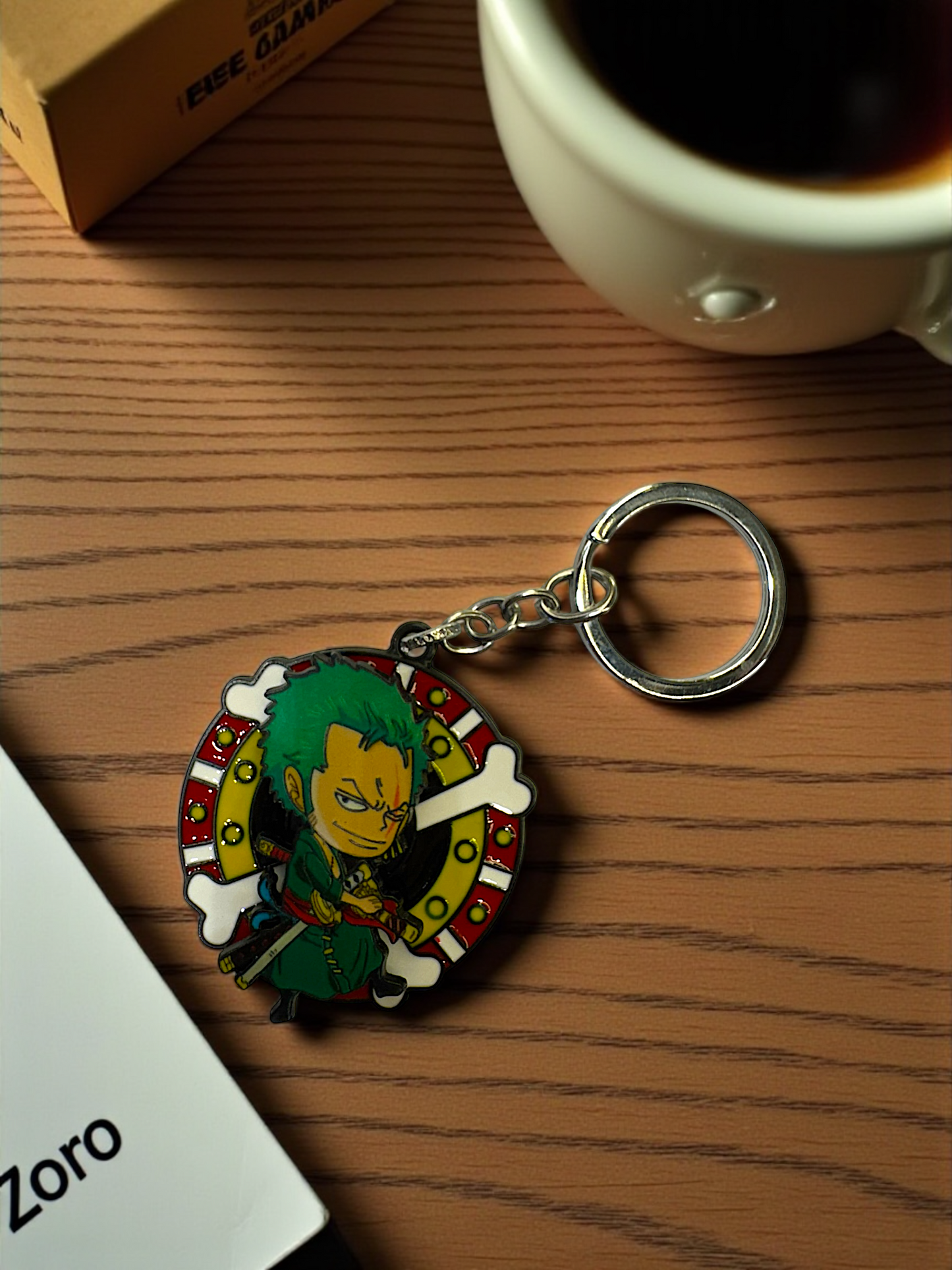 Slice Through the Day: Zoro Keychain
