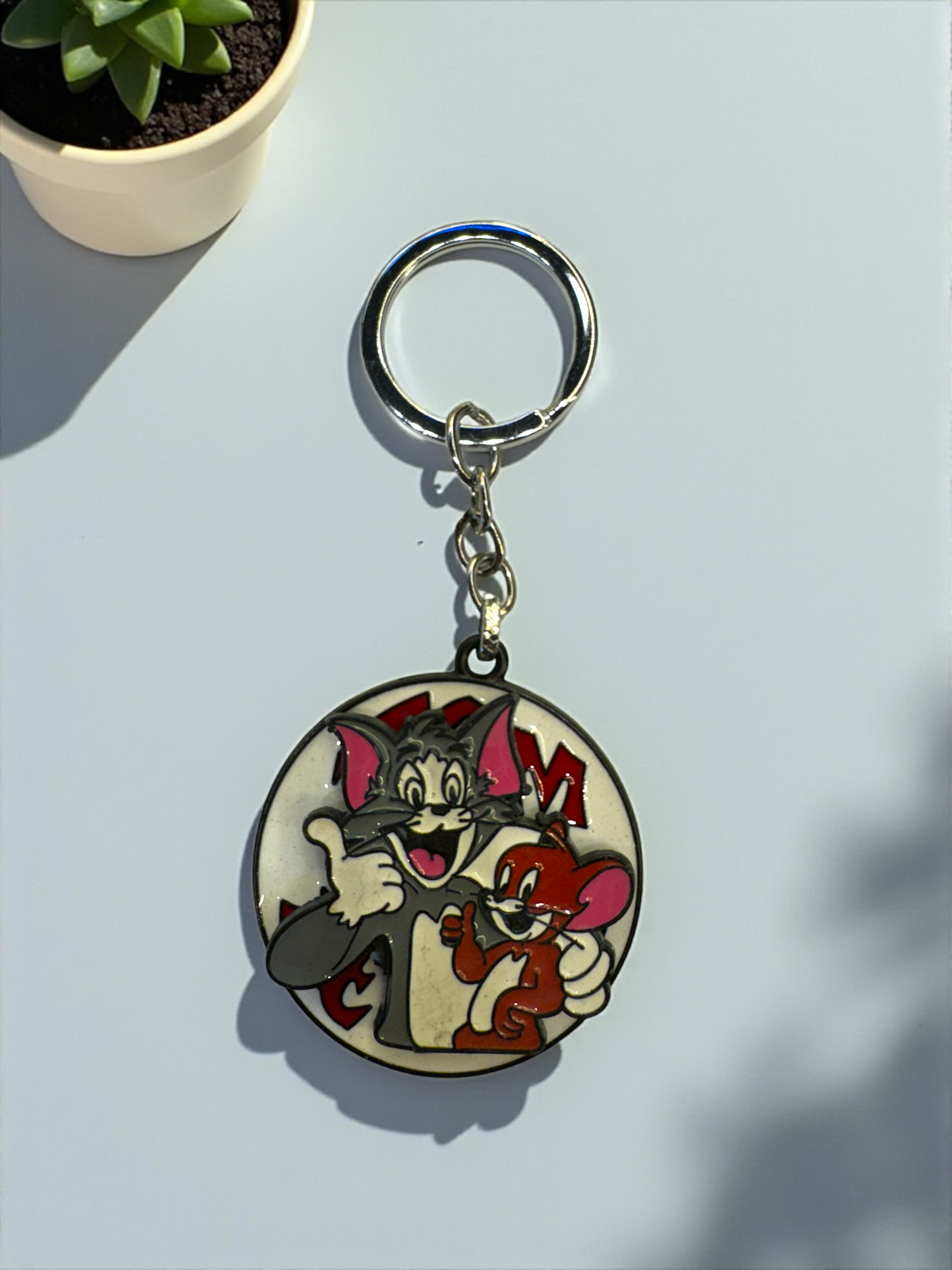 Bring Cartoon Madness Anywhere: Tom and Jerry Keychain