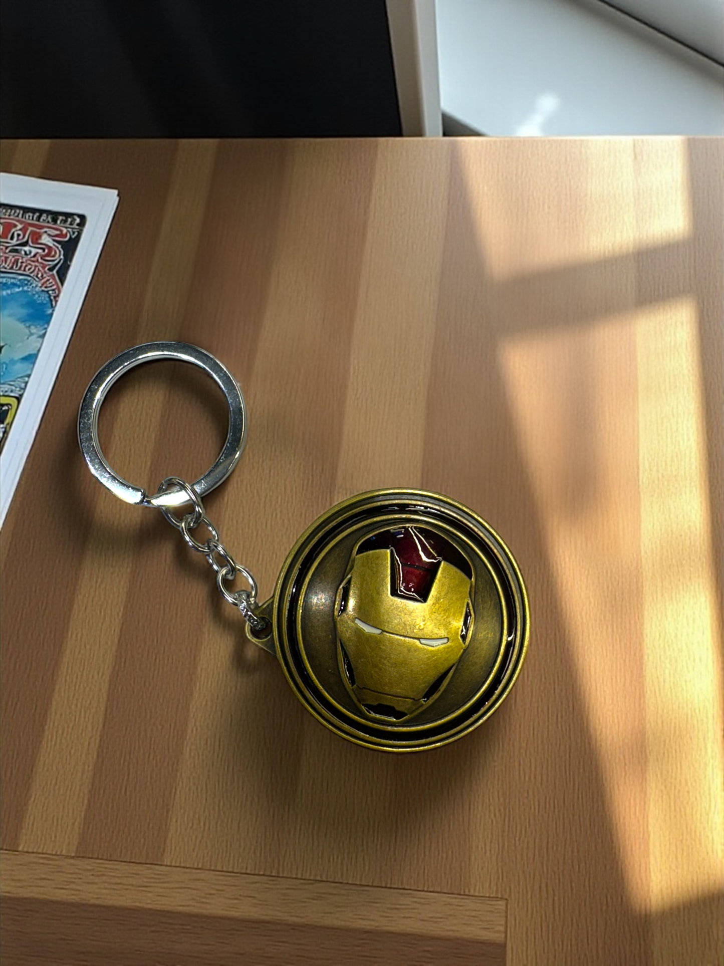 Arc Reactor On-the-Go: Iron Man Keychain