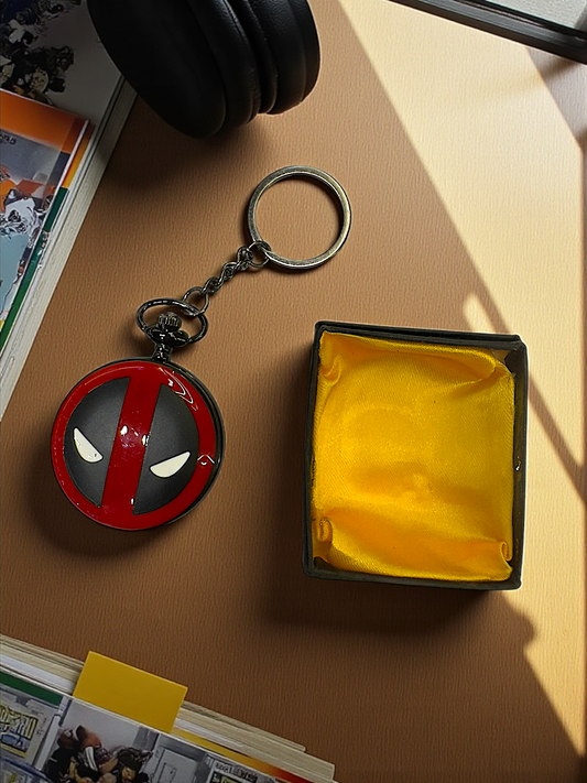 Mercenary Style On-the-Go: Deadpool Mask Keychain