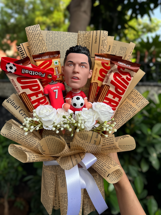 The Protein Bouquet - Ronaldo SuperYou Wafer combo