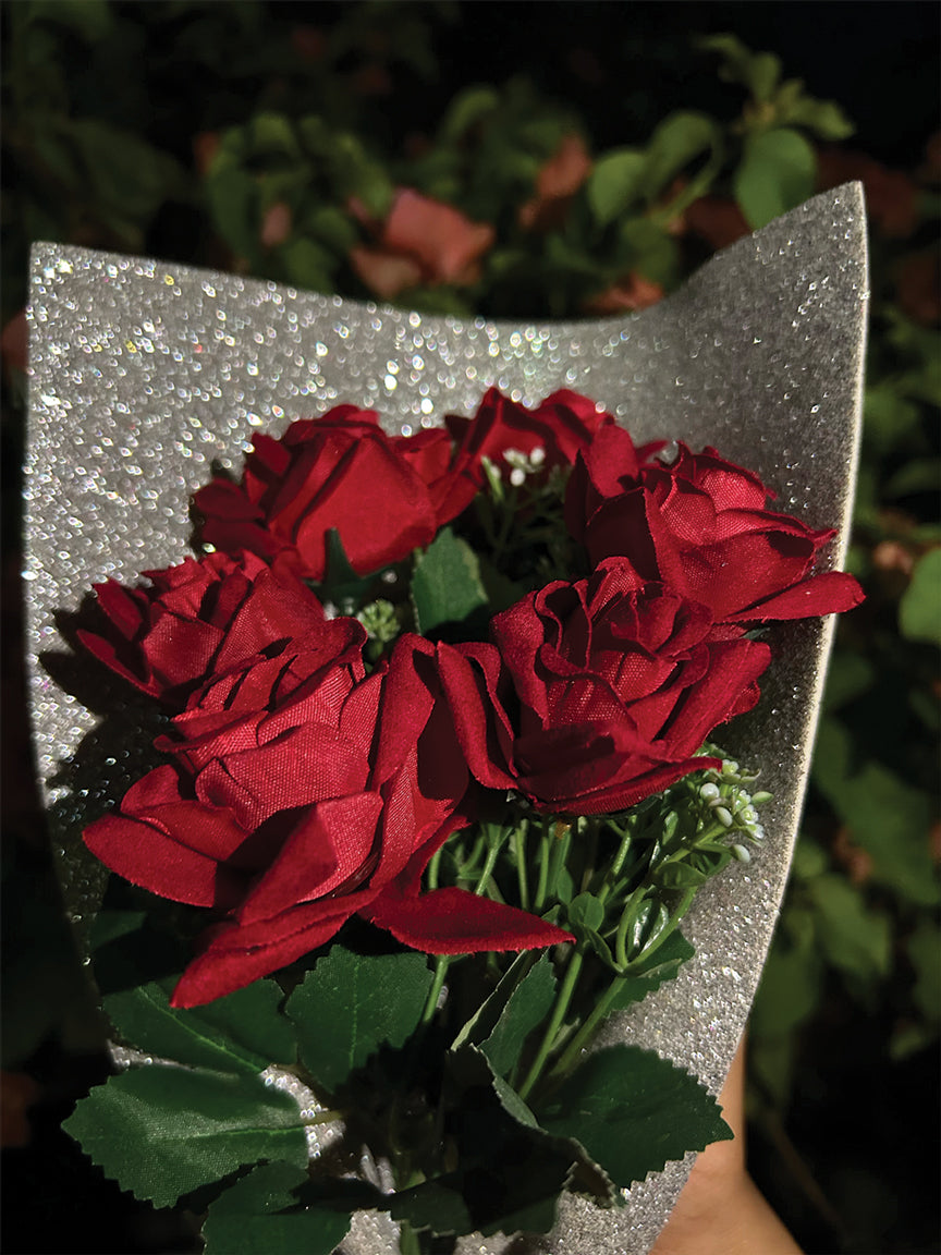 Glitter Rose Bouquet