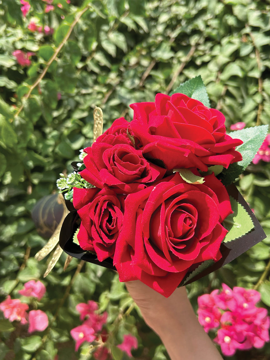 Red Rose Butterfly Bouquet